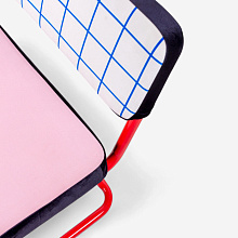 Стул Superlounge chair Blue Grid, Seletti