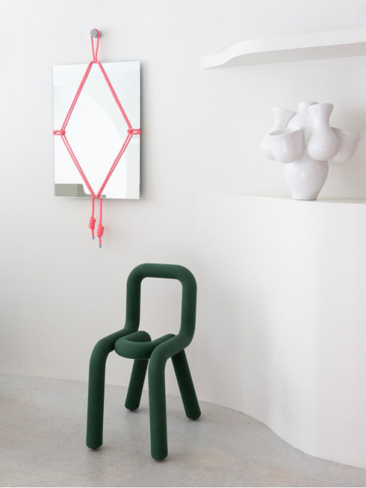 Прямоугольное зеркало Shibari Rectangle, Moustache