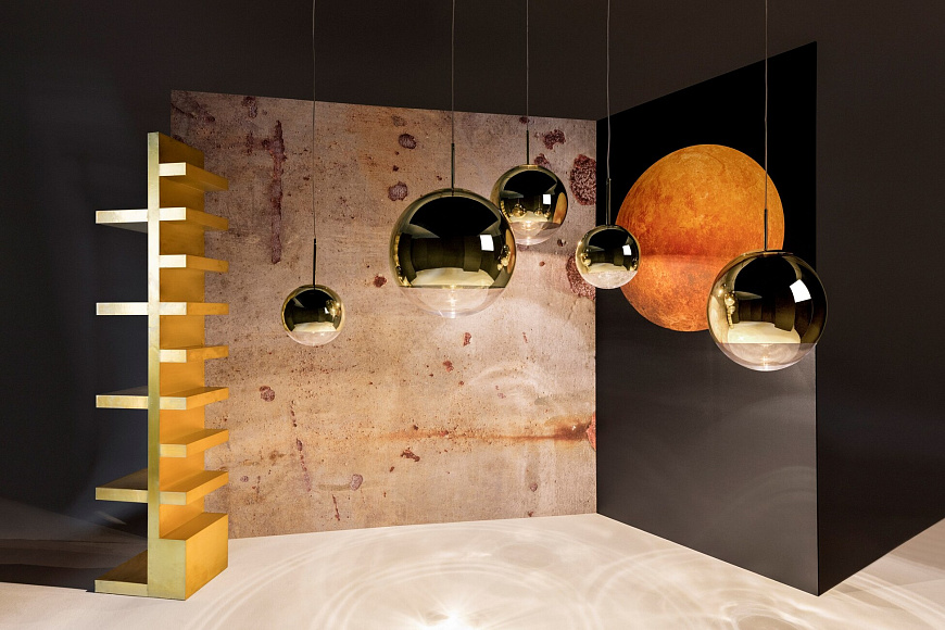 Подвесной светильник Mirror Ball 25 Gold, Tom Dixon