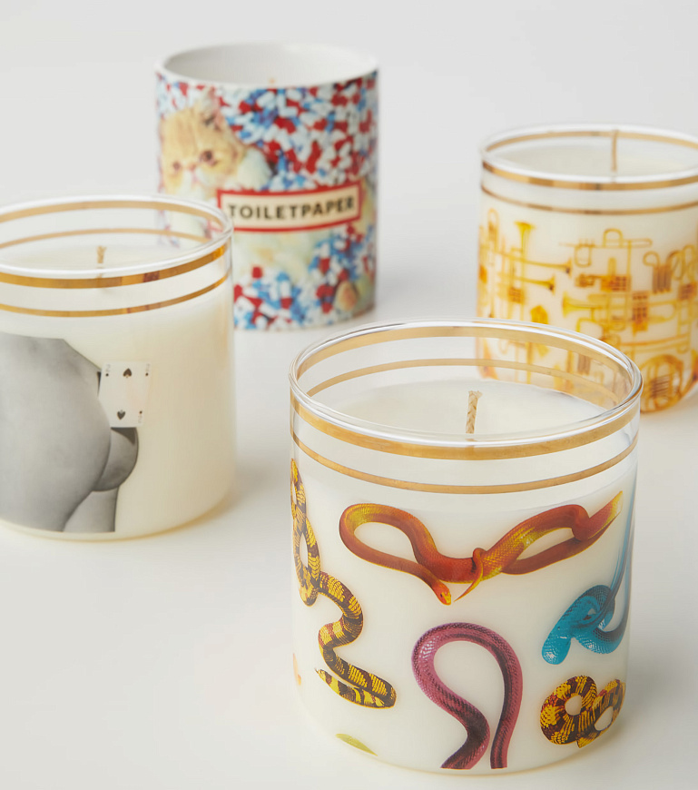 Свеча Glass Candle Trumpets, Seletti