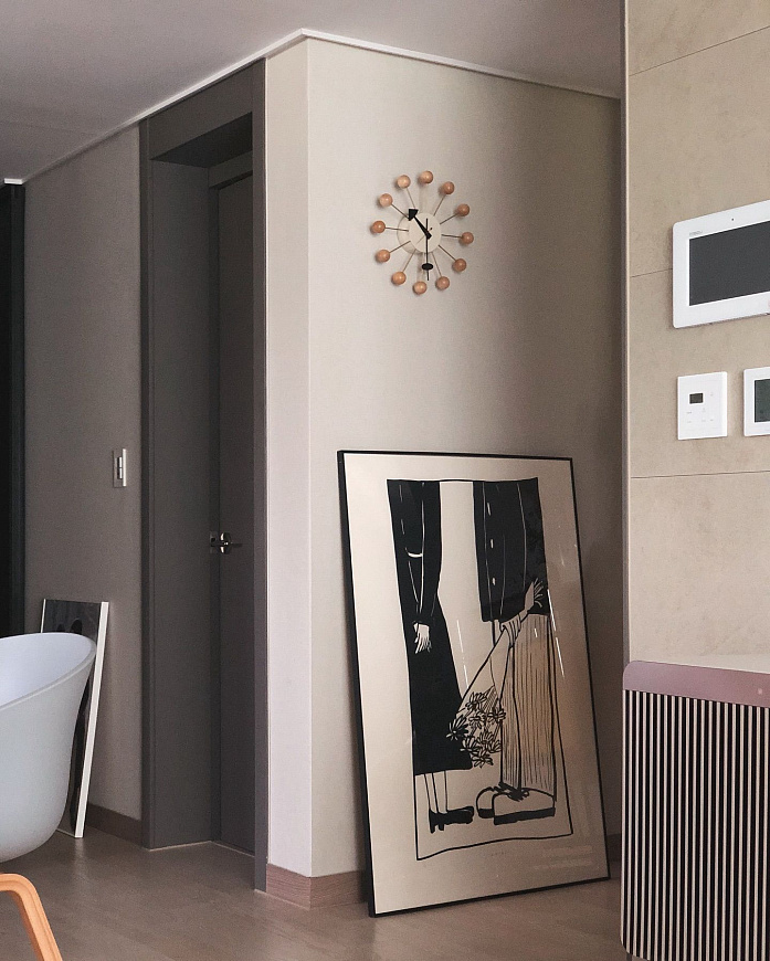 Настенные часы Ball Clock, Vitra