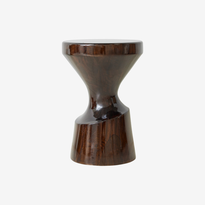 Табурет Wooden stool – Burgundy, HKliving