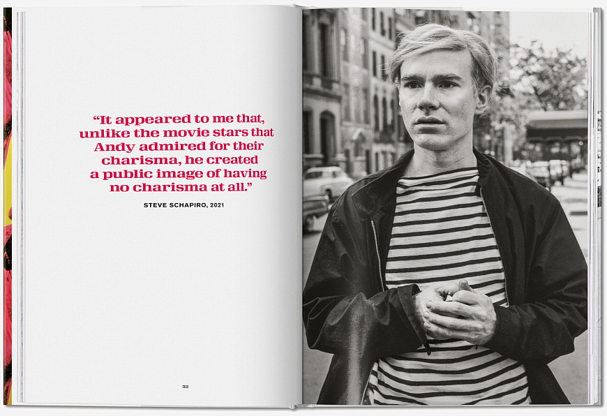 Книга Andy Warhol and Friends by Steve Schapiro, Taschen