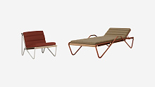 Шезлонг Dabliou, Baxter