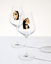 Набор бокалов для вина Прохладный эротизм, Masha Yankovskaya