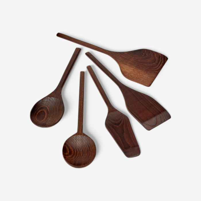 Набор кухонных принадлежностей из 5 предметов Kitchen Utensils Set 5 Pure, Serax