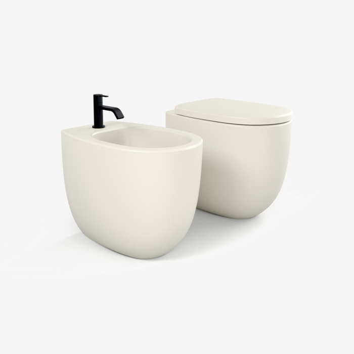 Напольное биде Milk Floor-Mounted Bidet, NIC Design