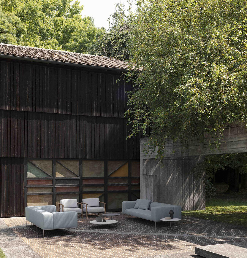 Уличный диван Ile Club Outdoor, Living Divani