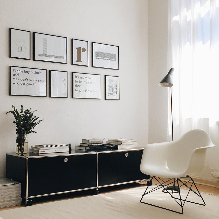 Кресло Eames Plastic Armchair RE LAR, Vitra