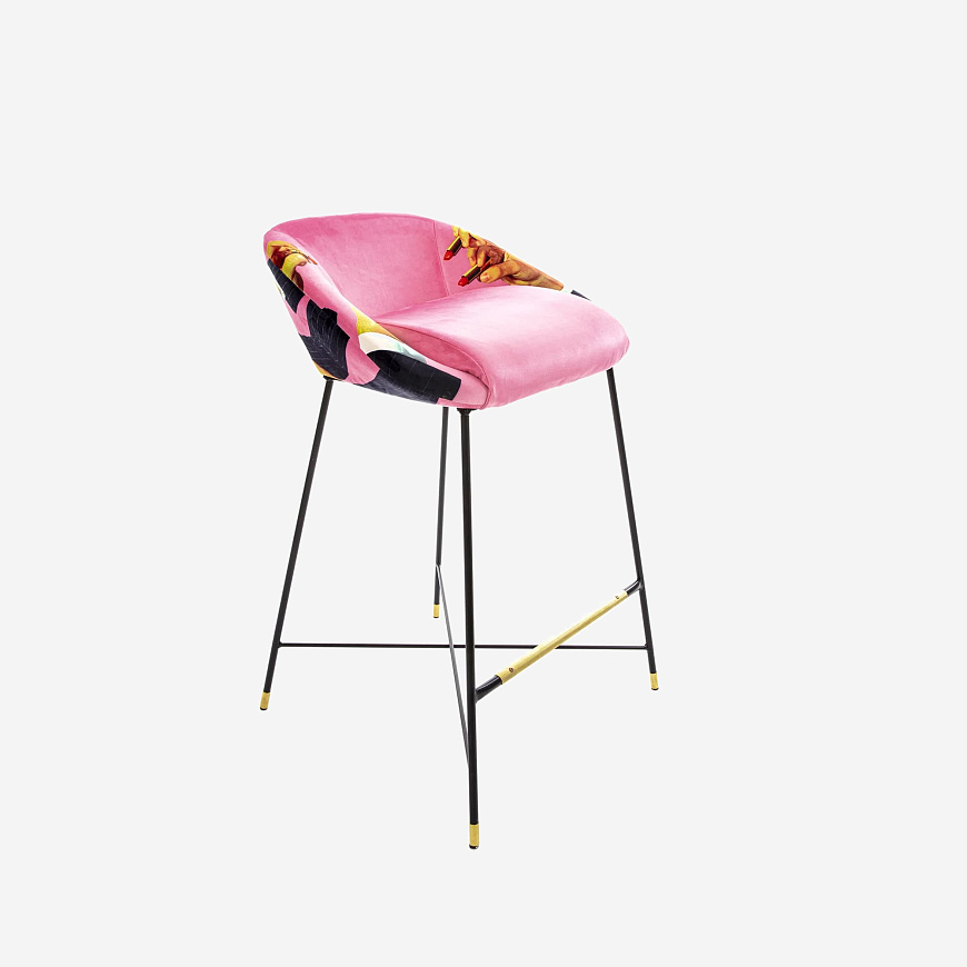 Барный стул Pink Lipsticks, Seletti
