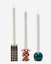 Набор из 3-х подсвечников Candle holder set/3 Chessboard Les Objets Mouleversants, Serax