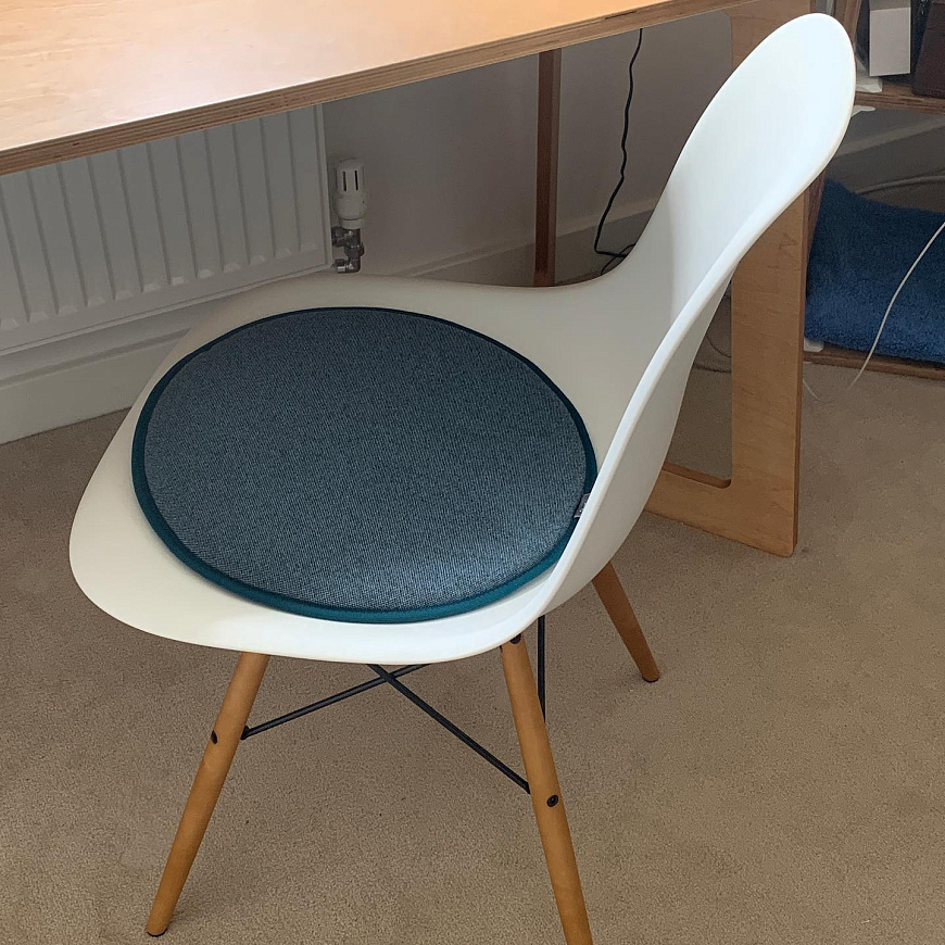 Стул Eames Plastic Side Chair RE DSW, Vitra