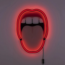 Настенный светильник Blow Tongue Led, Seletti