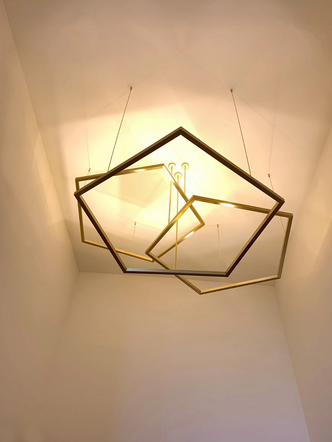 Подвесная люстра Pentagonal Flower, Contain