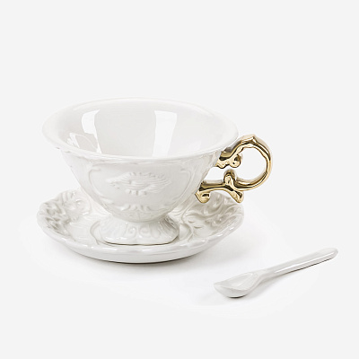 Чайная пара I-Wares Gold I-Tea Seletti