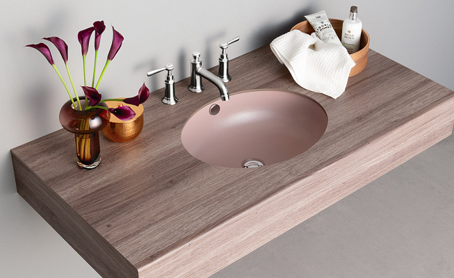 Встраиваемая раковина Enjoy Undercounter Oval Washbasin овальная  Встраиваемая раковина Enjoy Undercounter Oval Washbasin овальная
