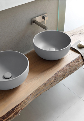 Накладная раковина без перелива Shui On Top Bowl Without Overflow Ø40 