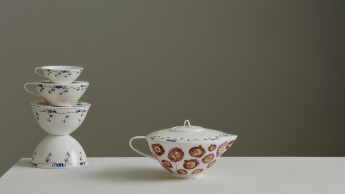 Заварочный чайник Tea Pot Anemone Milk Midnight Flowers by Marni, Serax