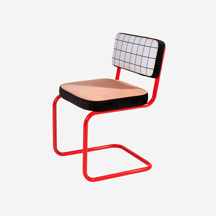 Стул Superchair Blue Grid, Seletti