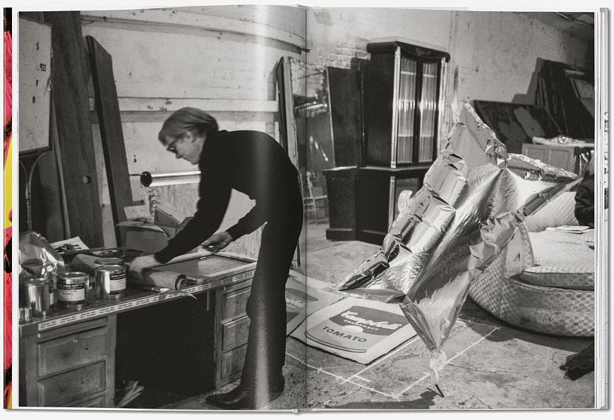 Книга Andy Warhol and Friends by Steve Schapiro, Taschen