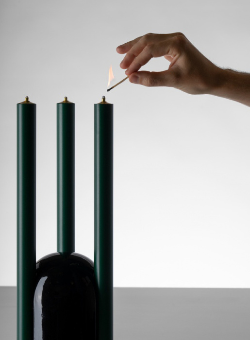 Беспроводная настольная лампа Chantico oil lamp, Moustache