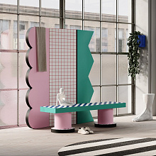 Экран-ширма Superscreen Red Grid, Seletti