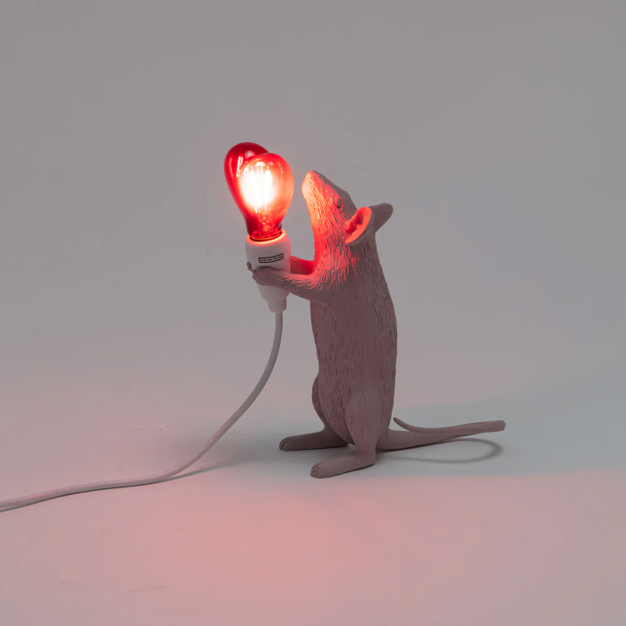 Настольный светильник Mouse Lamp Love Edition, Seletti
