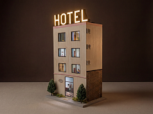 Настольная лампа Hotel Voyeur, Seletti