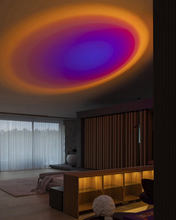 Напольный / потолочный светильник с поворотным механизмом Halo Giga, Halo Edition