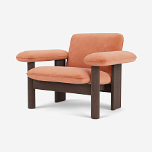 Кресло Brasilia Lounge Chair, Low Back, Textile, Audo Copenhagen (ex. Menu)