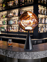 Настольная лампа Melt Cone Fat copper, Tom Dixon