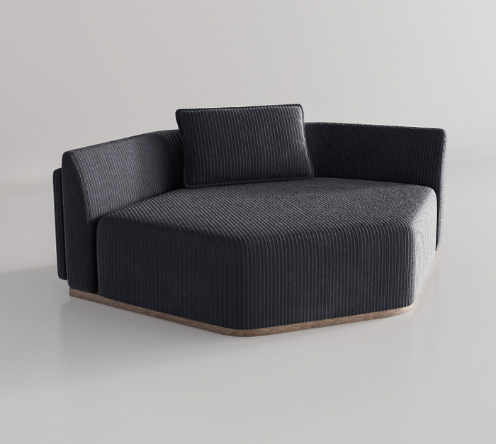 Кушетка Domus Lounge Daybed, MODÉNATURE
