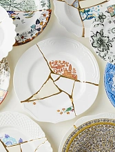 Тарелка Kintsugi, Seletti
