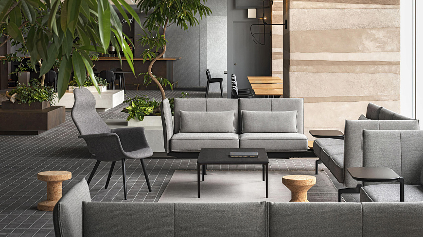 Модульный диван Soft Work, Vitra