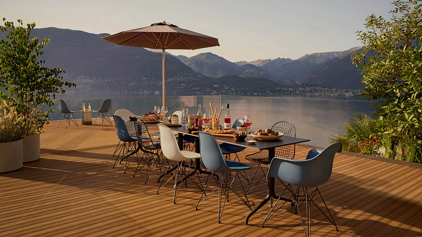 Стул Wire Chair DKR, Vitra