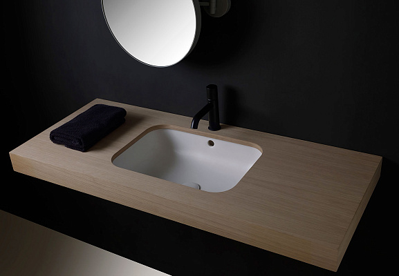 Встраиваемая раковина Enjoy Undercounter Rectangular Washbasin прямоугольная  Встраиваемая раковина Enjoy Undercounter Rectangular Washbasin прямоугольная
