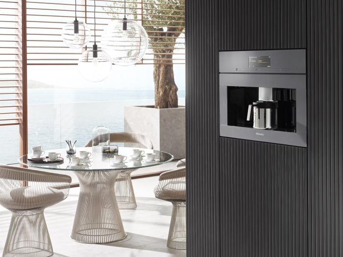 Встраиваемая кофемашина (45см) Miele CVA 7845 GRGR, Miele