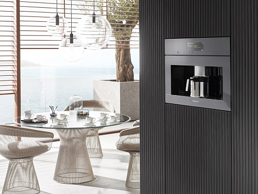 Встраиваемая кофемашина (45см) Miele CVA 7845 GRGR 