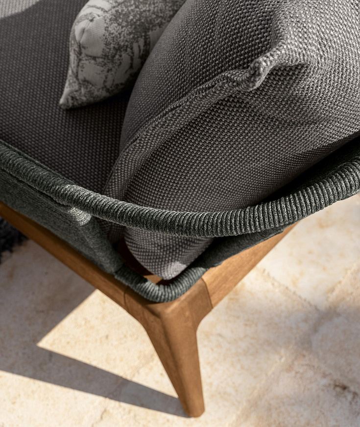 Уличный модульный диван Cruise Teak, Talenti