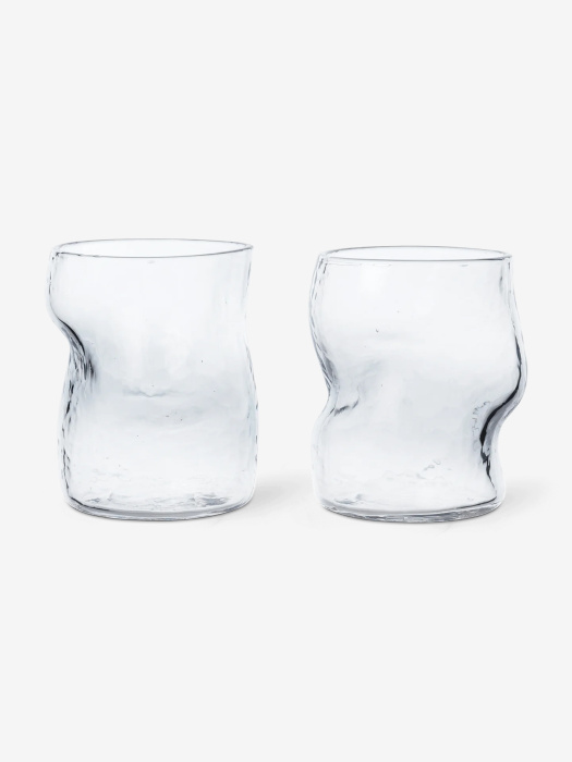Набор из 2-х стаканов Dimple Glasses — Set of 2, Ferm Living