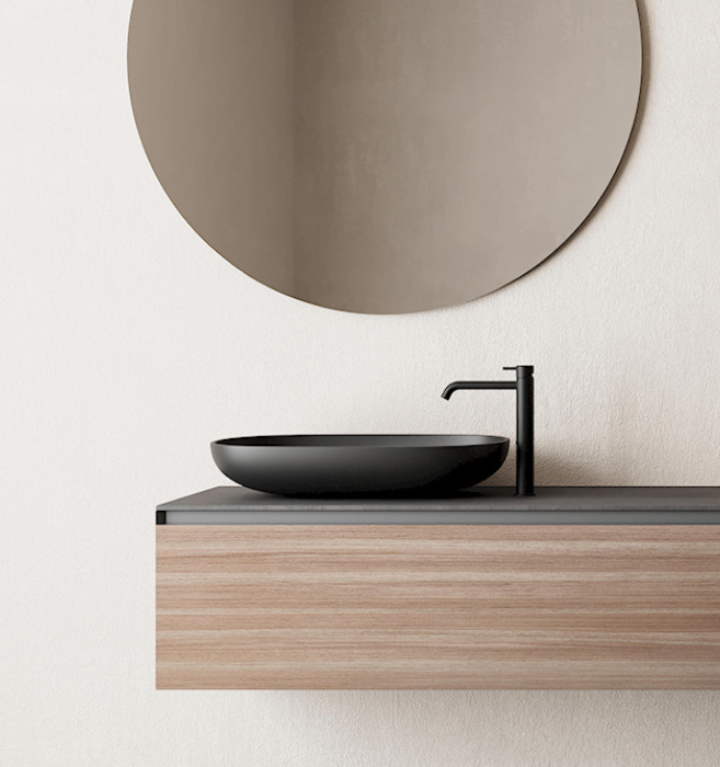 Накладная раковина без перелива Milk Light Washbasin, NIC Design