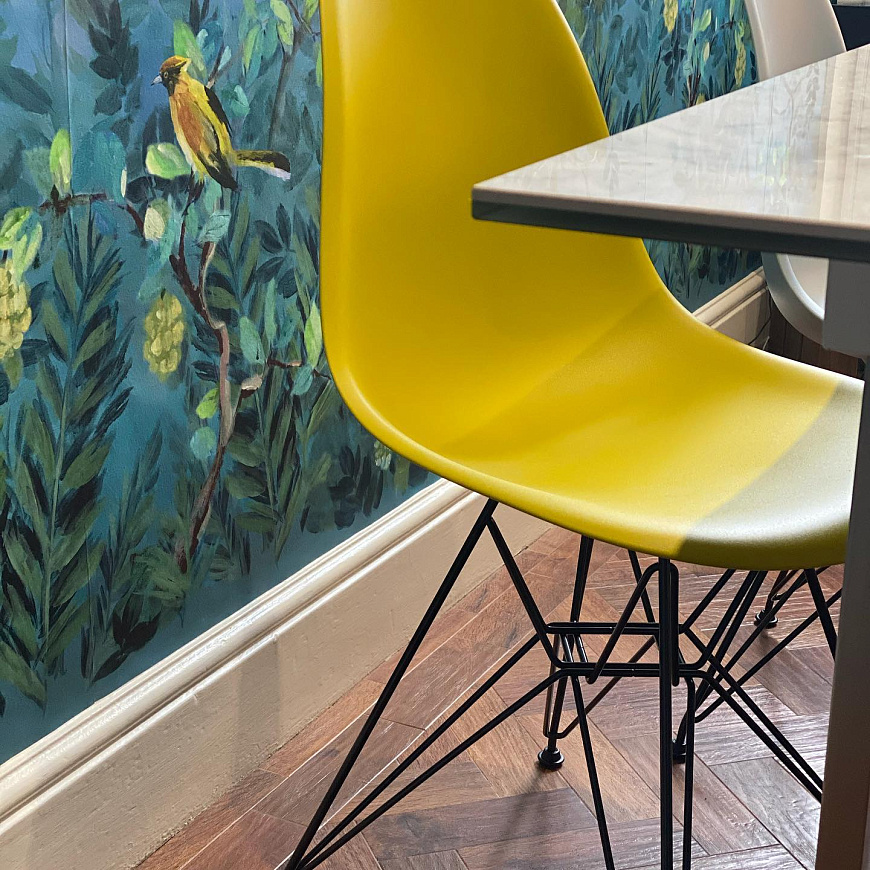 Стул Eames Plastic Side Chair RE DSR, Vitra