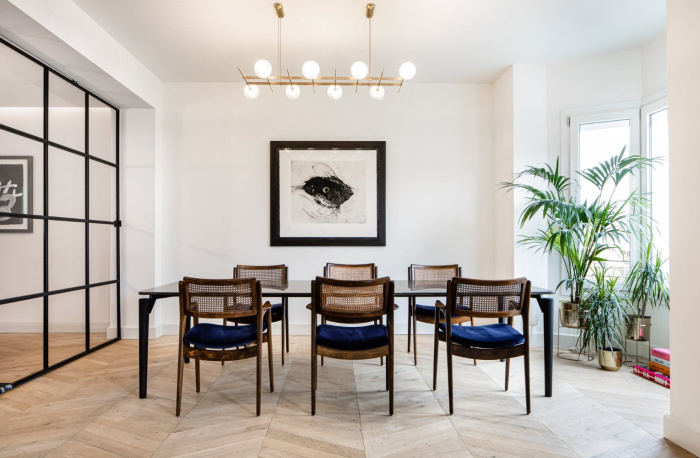 Подвесная люстра Modular Flat, Contain