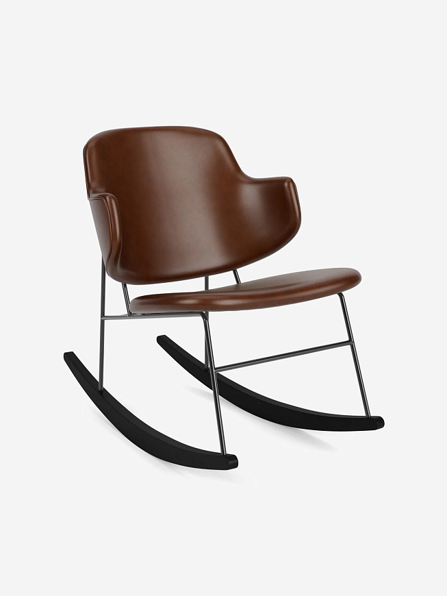 Кресло в полной обивке The Penguin Rocking Chair, Fully Upholstered, Audo Copenhagen (ex. Menu)