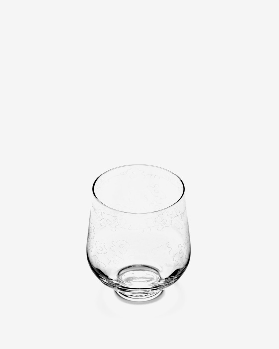 Стакан Glass Dark Viola Midnight Flowers, Serax