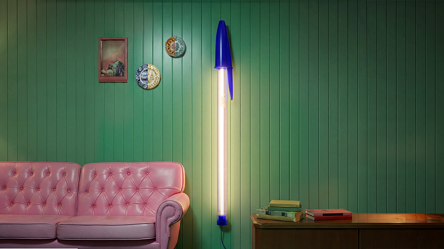 Напольный светильник BIC Red, Seletti