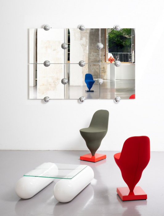 Настенное зеркало Sphera Crystal Palace L, Moustache