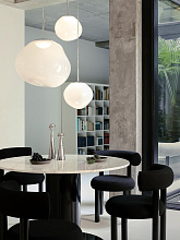 Подвесной светильник Melt Mini Opal/Silver Led, Tom Dixon