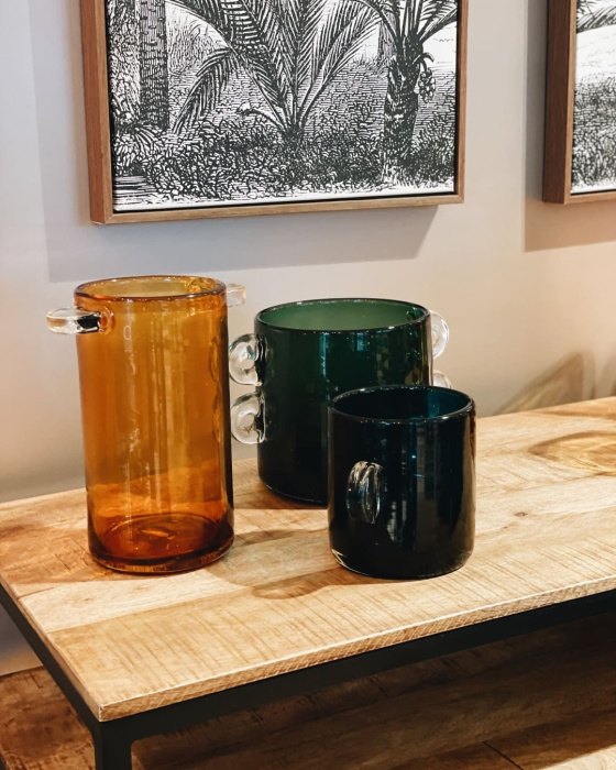 Ваза Vase Wind & Fire Dark Green by Marie Michielssen, Serax