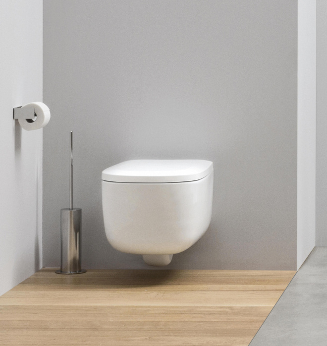 Подвесной унитаз Ovvio Rimless Wall-Hung Toilet безободковый, NIC Design